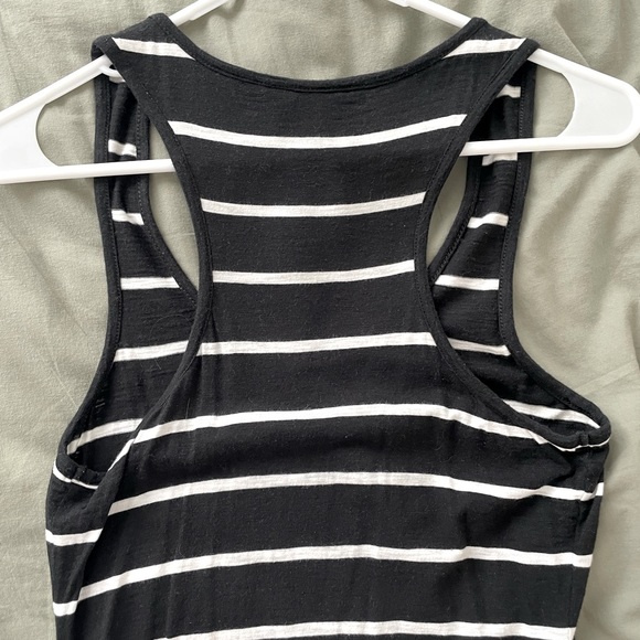 Express | high-low striped maxi dress - Picture 3 of 3